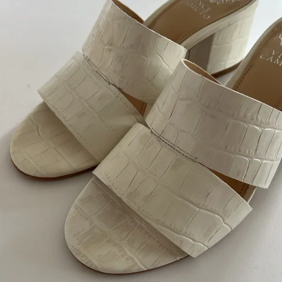 Vince Camuto Leather Jorkita Mules Size 5.5 | NWOB - Picture 4 of 7